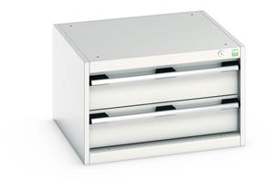 Bott Suspended Cabinets For all Framework Benches Bott Cubio 2 Drawer Cabinet 650W x 650D x 400mmH
